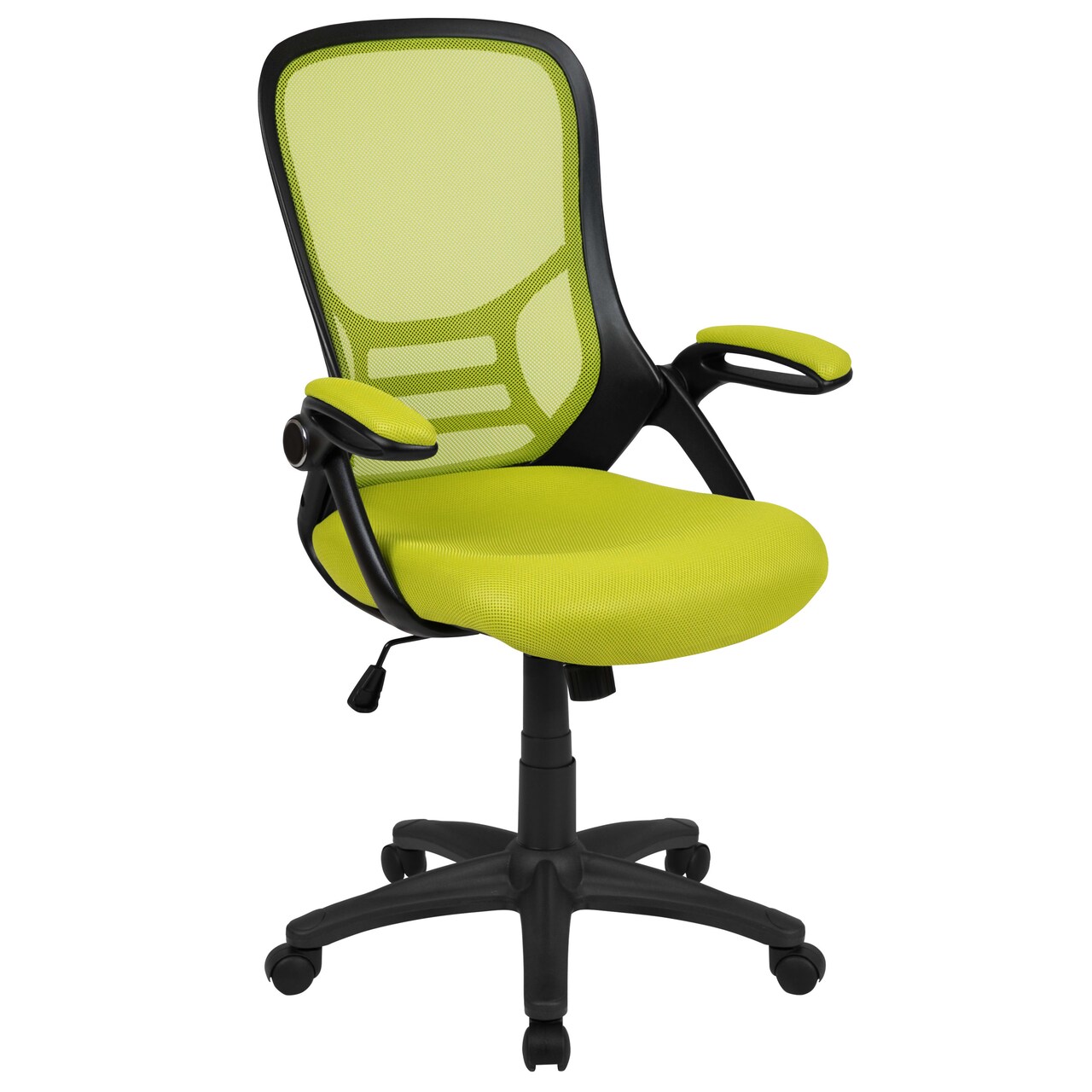 Emma and Oliver High Back Mesh Ergonomic Office Chair with Flip-up Arms